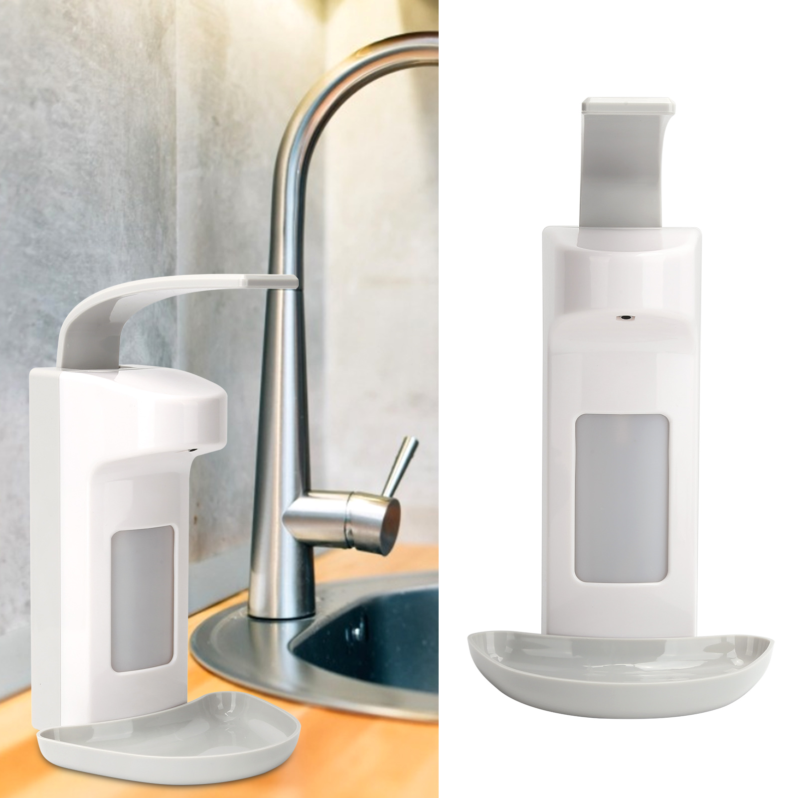 Wandmontierter Seifenspender Für Flüssigseife, Ideal Für Zuhause, Badezimmer, Toilette Oder Hotel.