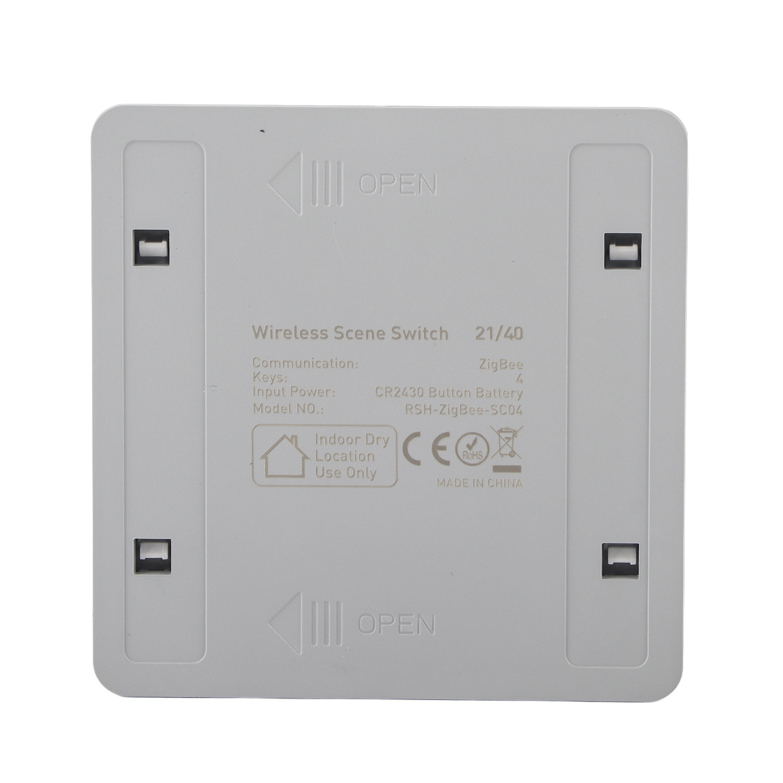Intelligenter 4-wege-funk-wandschalter Mit Steuerung Per Mobil-app Für Zigbee
