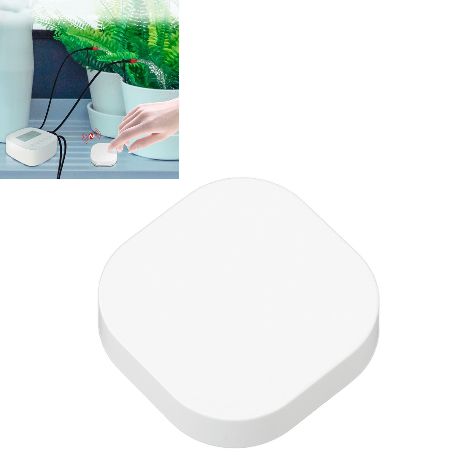Smart-home-schalter, Zigbee-funkdimmer Im Graffiti-stil, Fernbedienungstaste, Szenenschalter, Szenentaste Für Zigbee-funkdimmer, Kostenloser Aufkleber.