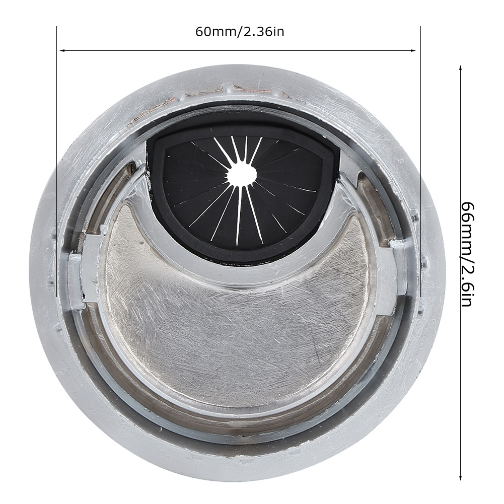 5 Gewindelochabdeckungen Aus Abs-legierung Für Computertische (lochdurchmesser: 60 Mm)