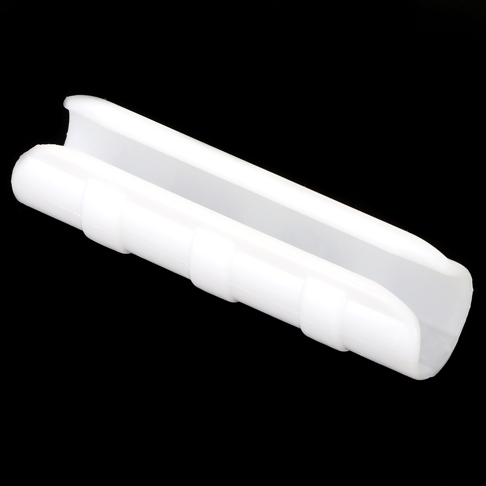 Set Mit 50 Weißen Schlauchschellen Für Gewächshausschläuche Und -folien (8 Cm)