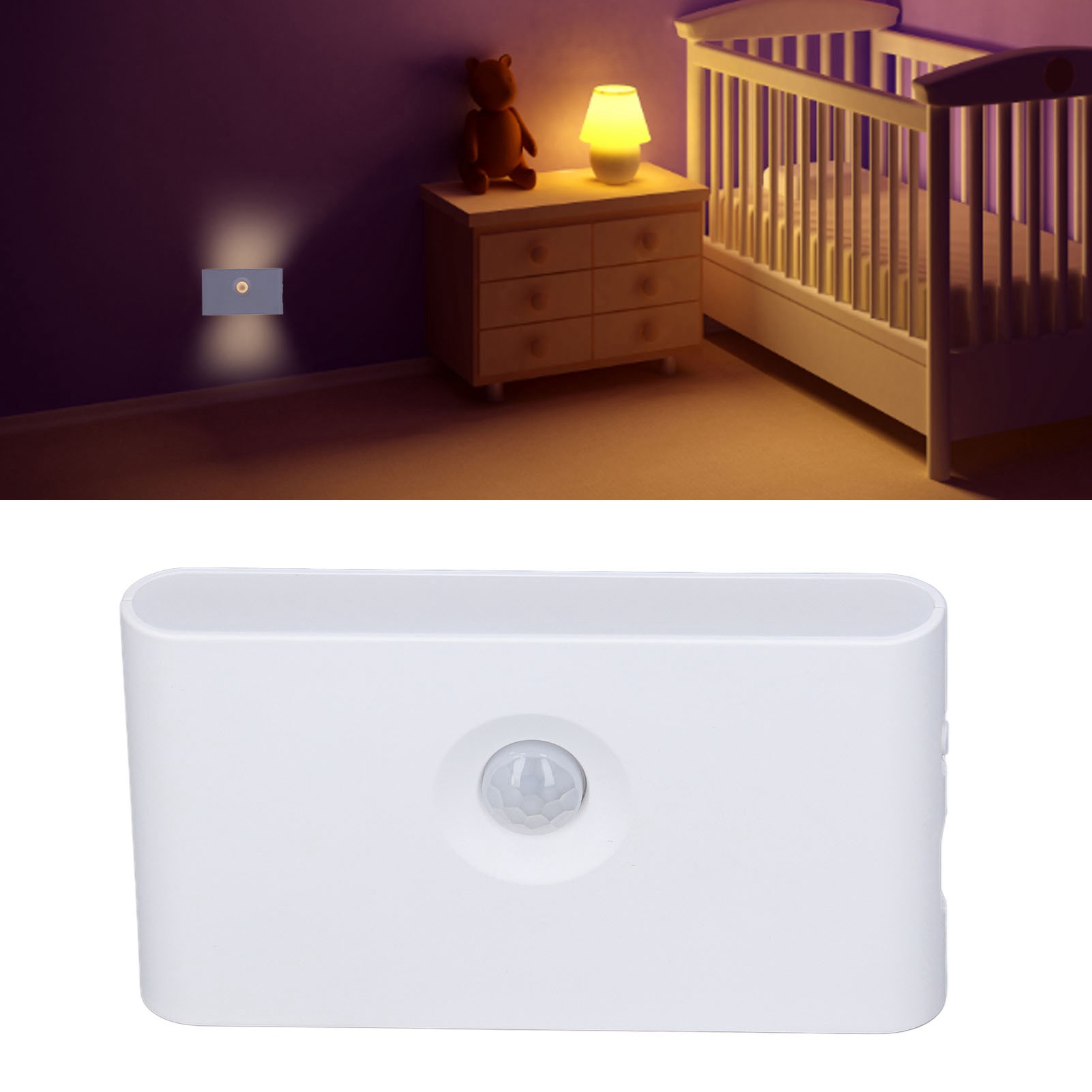 Intelligentes Led-nachtlicht Mit Sensor, Nachtlicht Mit Anwesenheitssensor, Magnetisches Nachtlicht, Nachtlicht Mit Doppelsensor Für Flure, Unter Betten Und Kleiderschränke, Mehrere Nachtlichter Sind