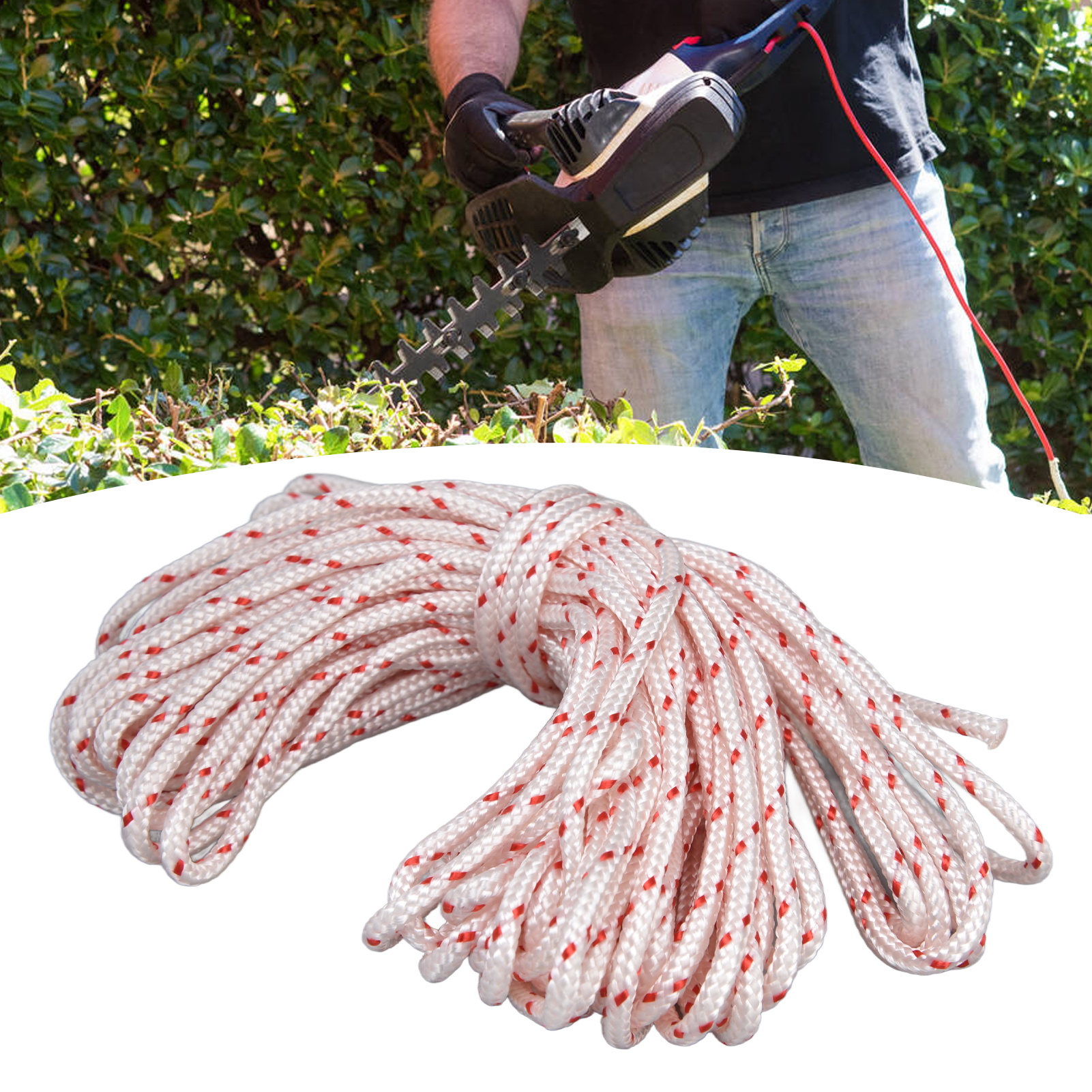 Das 10 Meter Lange Starterkabel Ist Für Den Stihl Husqvarna Echo Mcculloch Homelite Trimmer (4,5 Mm) Vorgesehen.