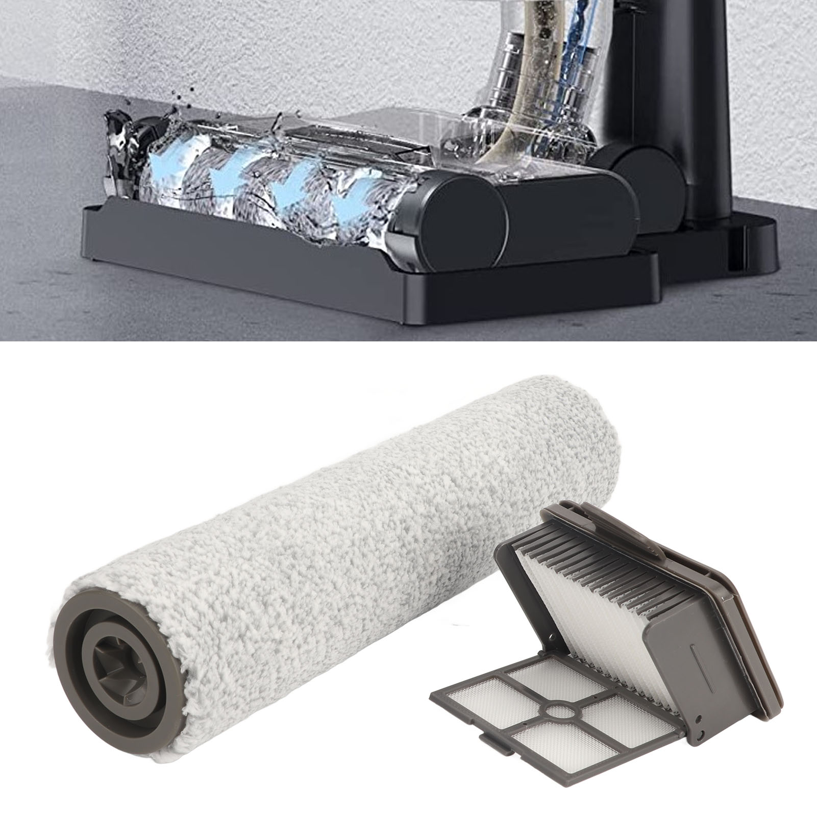 Geeignet Für Den Kabellosen Staubsauger/wischmopp H11max H11 Smart, Inklusive Rotationsbürste, Hauptbürste, Filtersieb Und Filterelement.