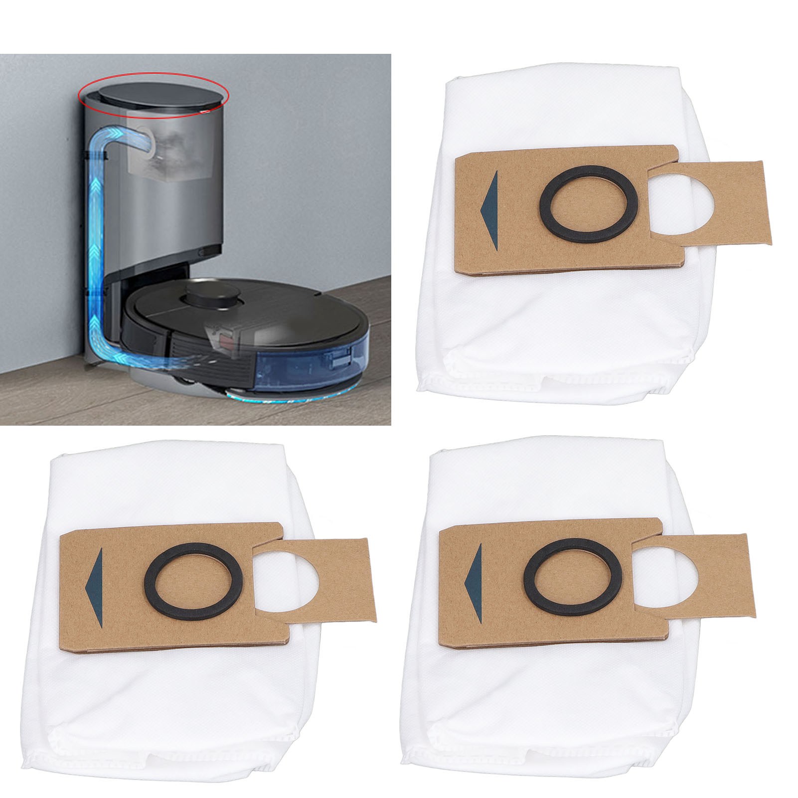 Staubbeutel/müllbeutel/aufbewahrungsbeutel, Kompatibel Mit Ecovacs Deebot X1 Omni/turbo Staubsaugern