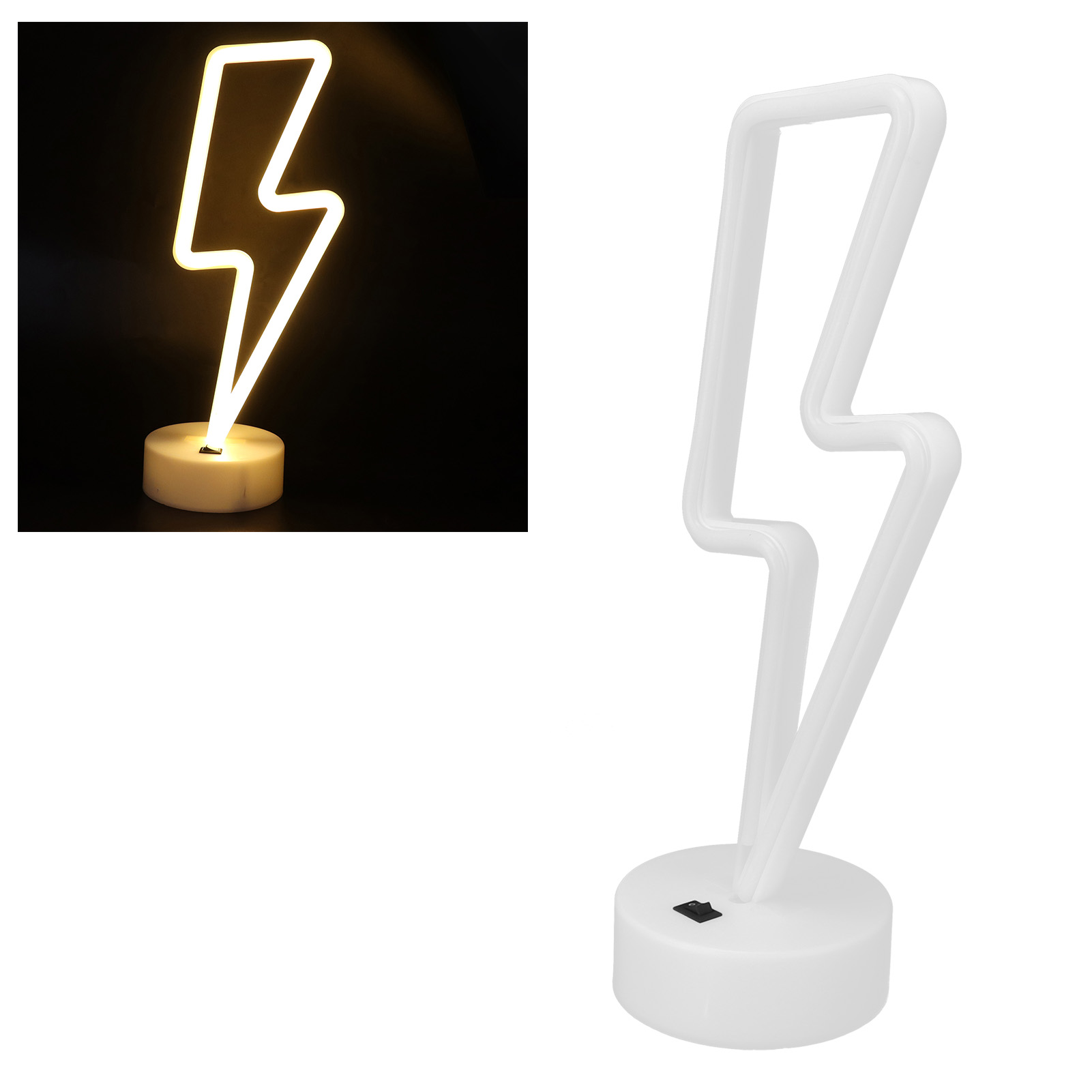 Einzigartiges Dekoratives Led-neon-nachtlicht, Ideal Für Hochzeiten Und Partys. Usb-/batteriebetrieb.