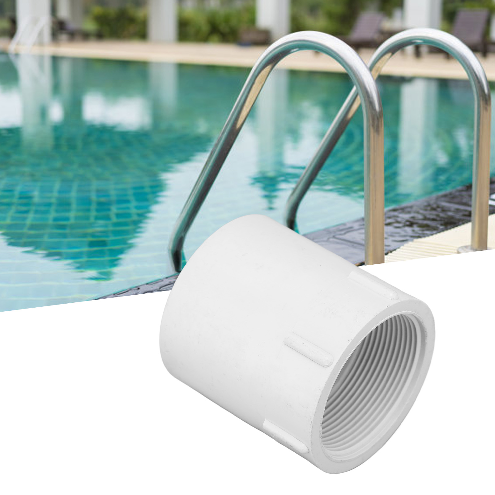 Pvc-rohrverbindungsstücke, Rohrverbindungsstücke Für Die Gartenbewässerung, Wasserversorgungsarmaturen, Schwimmbadarmaturen, G2-innengewinde.