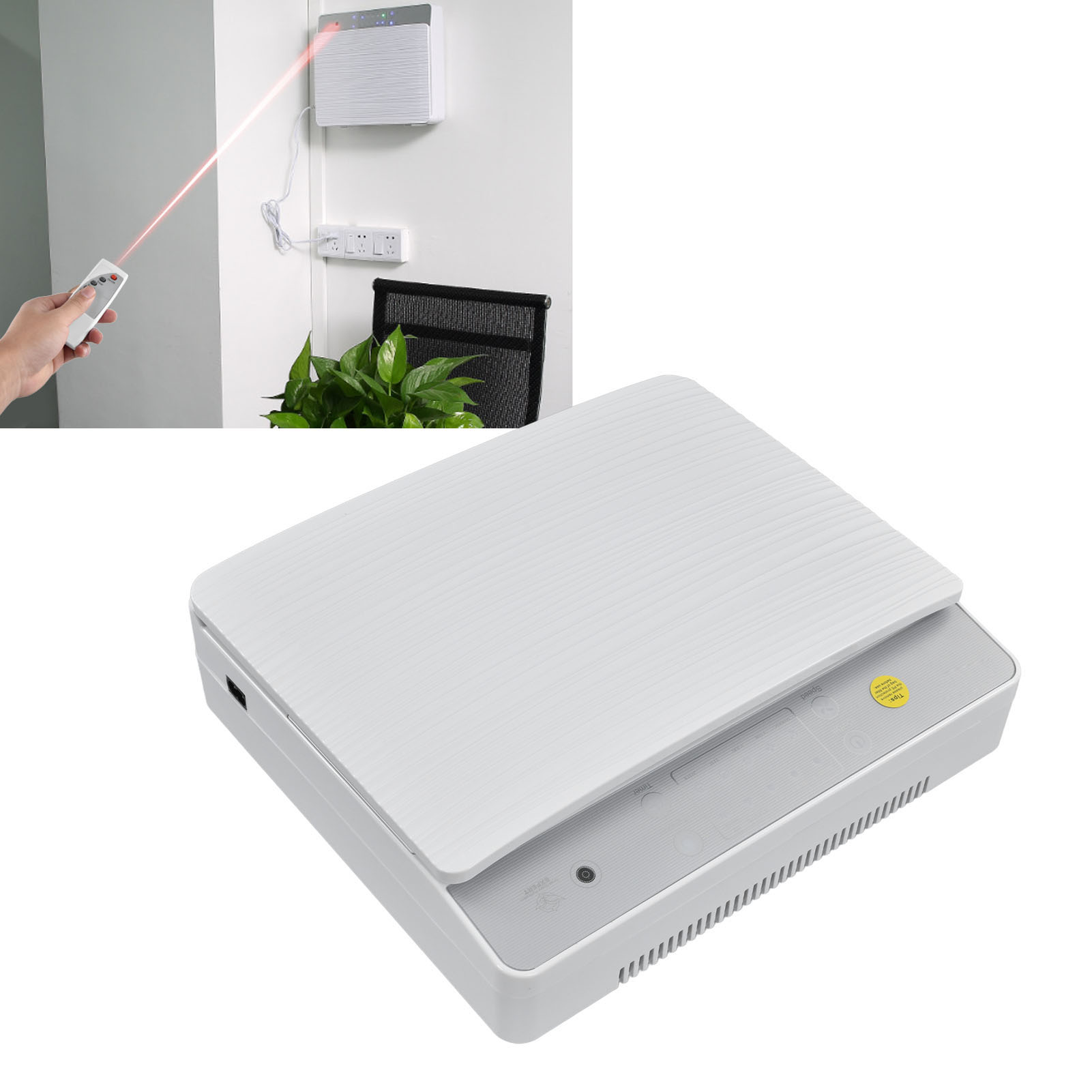 Luftreiniger Mit Hepa-filter, Ideal Für Den Heimgebrauch. Fängt 99,7 % Der Allergene, Pollen, Rauch, Gerüche, Staub Und Tierhaare Auf. Stromversorgung: 110–240 V Wechselstrom (europäischer Standard).