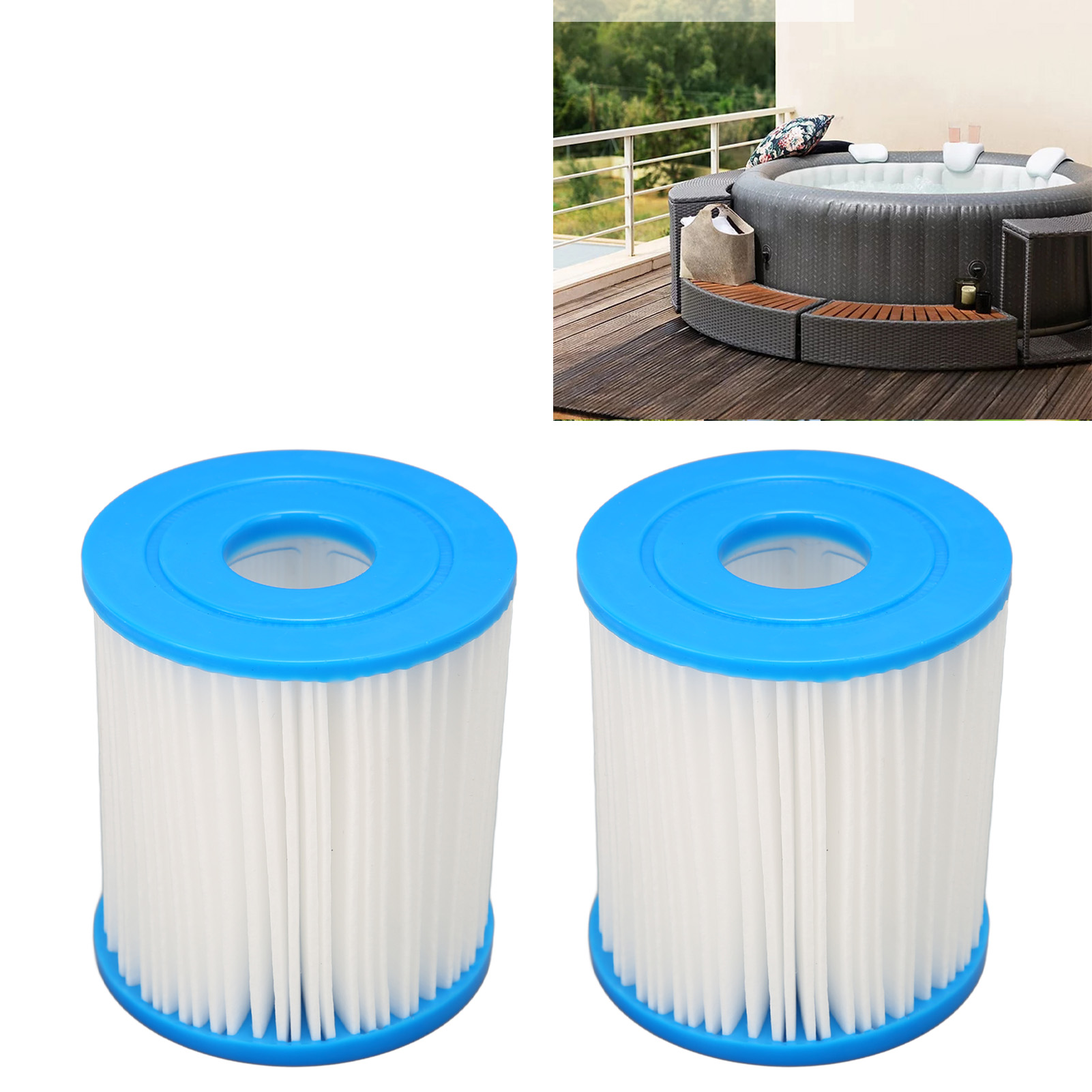 Aufblasbare Kinderspielgeräte/verkauf, Ersatzfilterkartusche Für Spa-poolfilter, Bestway Nr. 1
