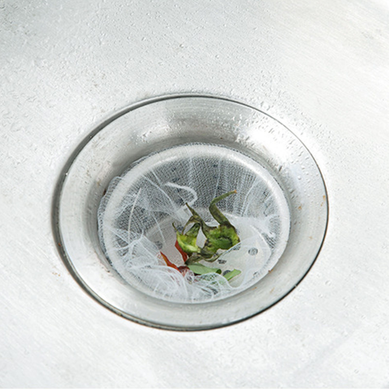Waschbecken- Und Spülbeckenfilter, Badezimmer-müllbeutel, 100er-packung