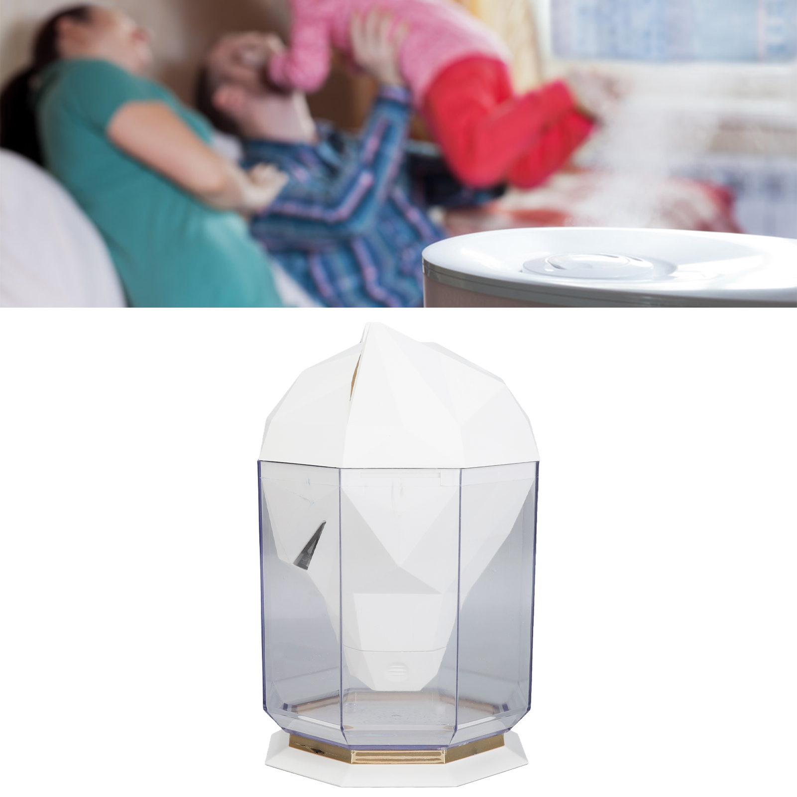 Luftbefeuchter-diffusor Mit Großem Fassungsvermögen Für Das Homeoffice (weiß)