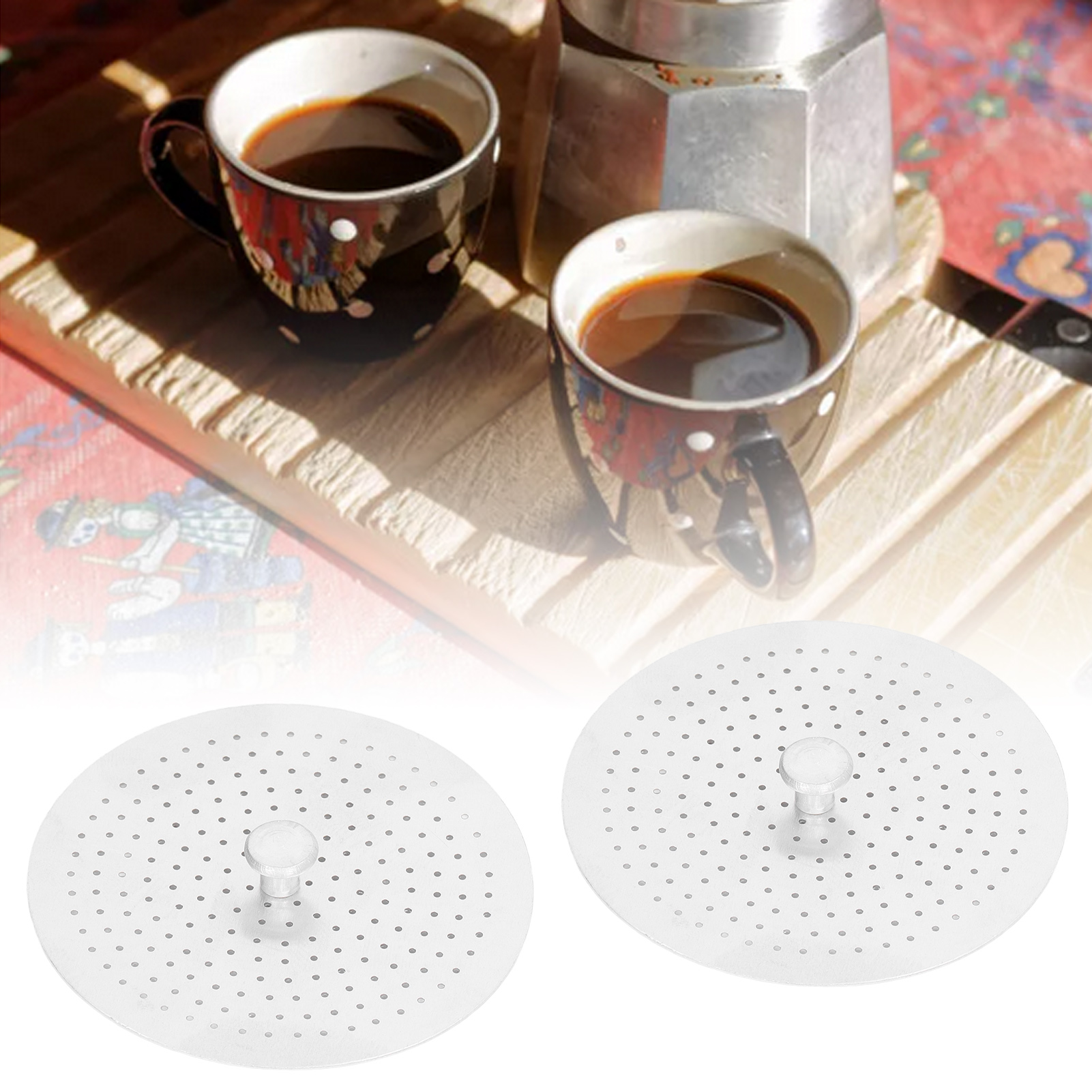 Zubehör Für Italienische Kaffeemaschinen: Aluminium-kaffeemaschine, Tamper, Italienische Kaffeemaschine, Druckfilter, 3 Portionen.