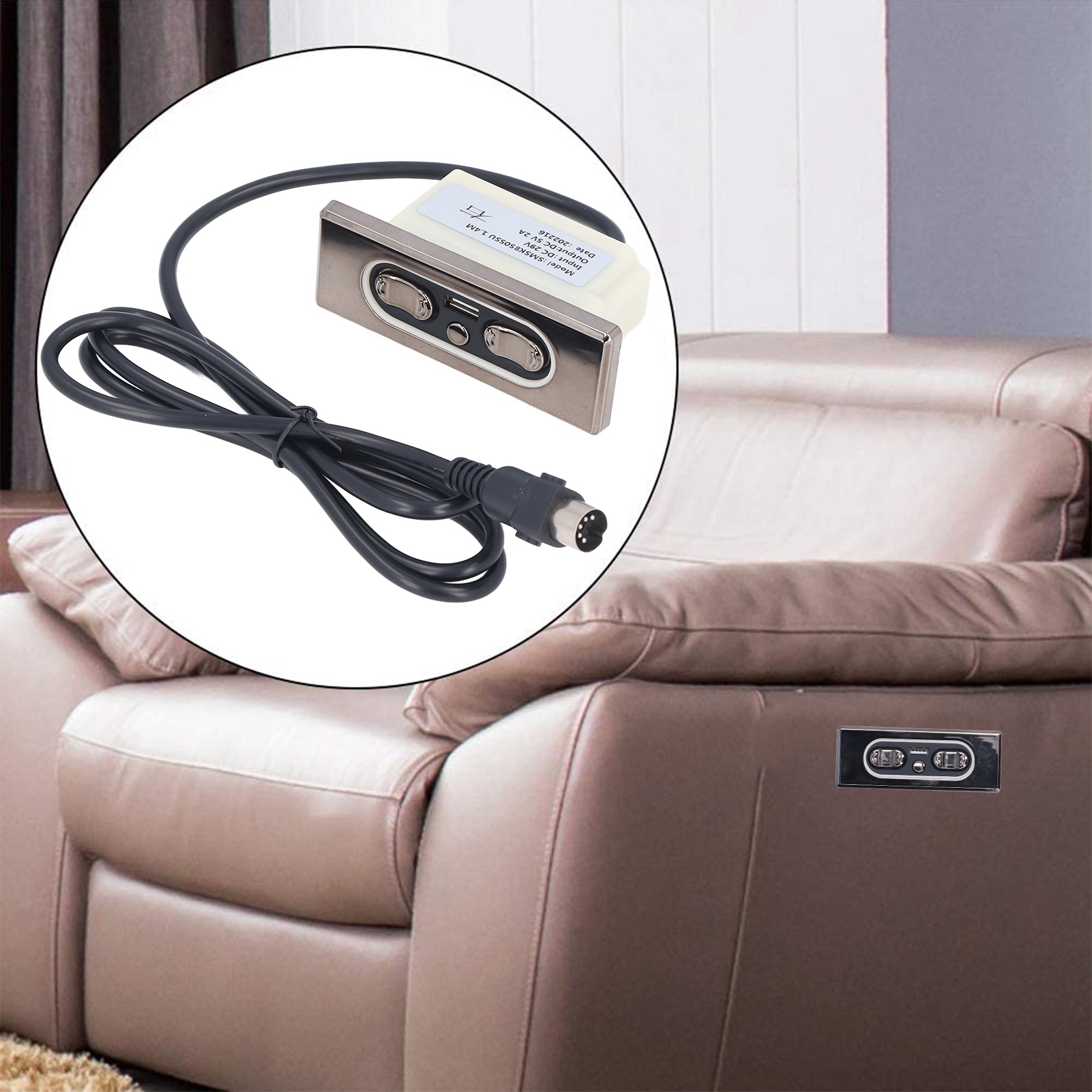 Fernbedienung Für Elektrisches Sofa, Gleichstrom-schubstangenmotor, Bediengriff Zum Anheben, Drehen, Horizontalen Und Vertikalen Verschieben, 29 V