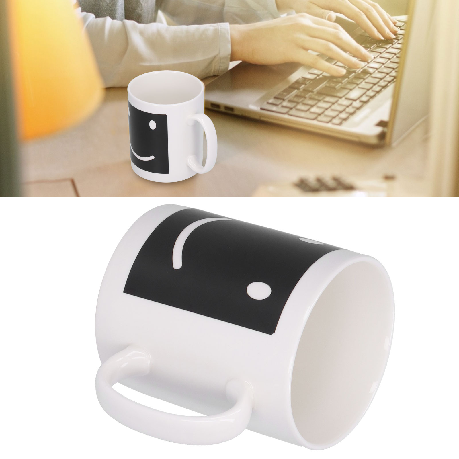 Becher Mit Einzigartigem, Wärmeempfindlichem Farbwechselmuster, Ideal Fürs Büro, Zuhause Oder Eine Hochzeit.