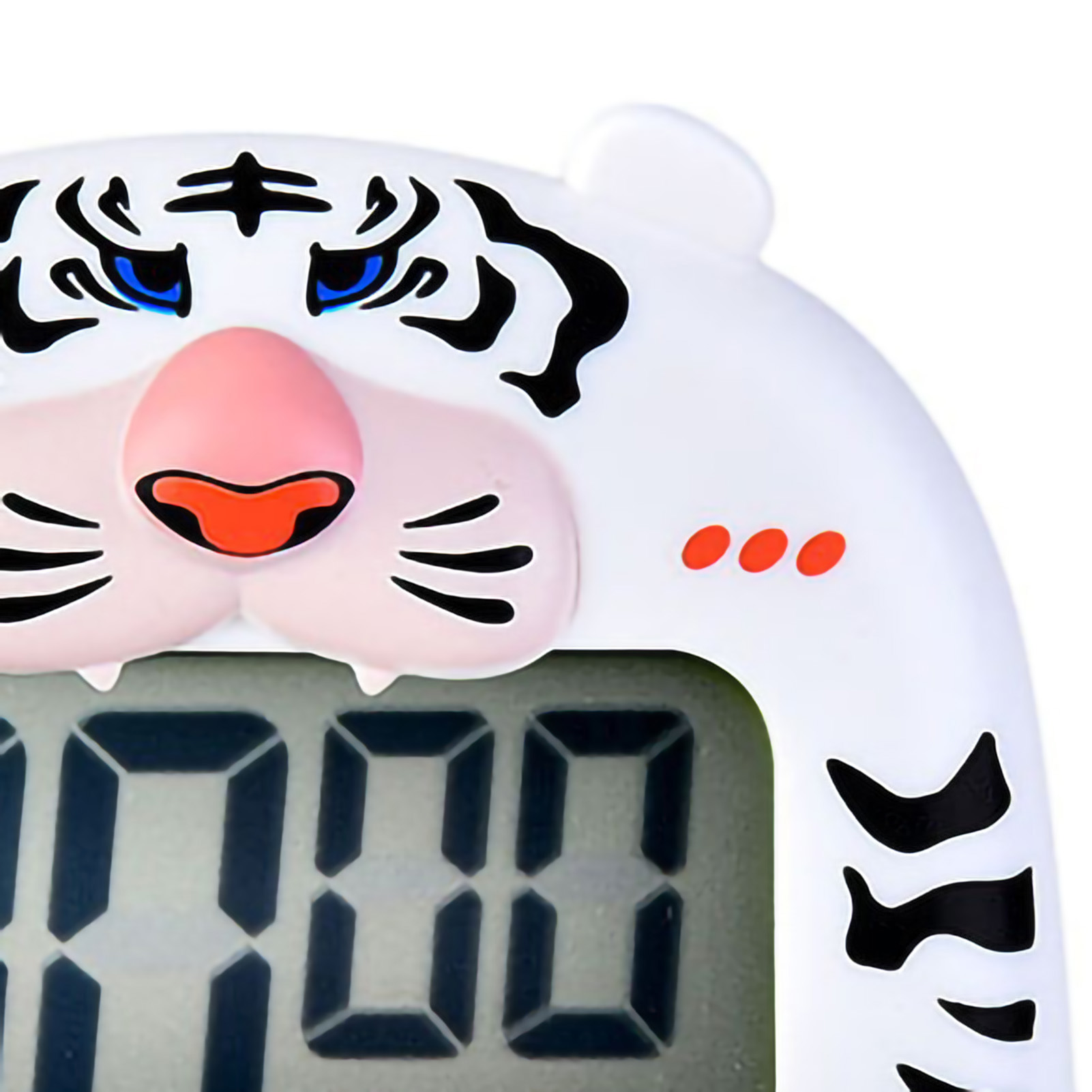 Rb600 Elektronischer Timer Von Frog, Zeitmanager Für Schüler, Küchentimer, Weißer Tiger