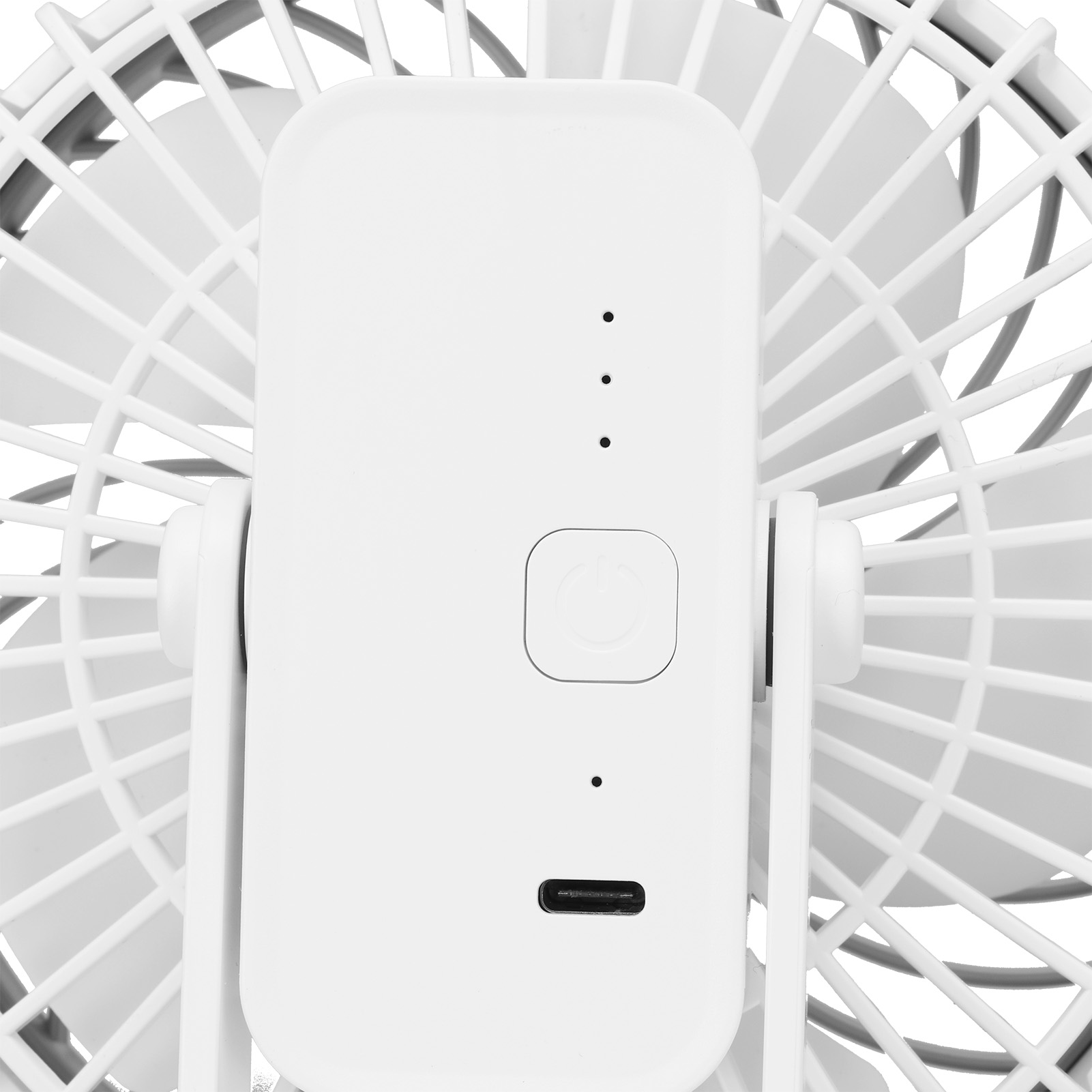 Tragbarer 3-stufiger Tischventilator, Mini-tischventilator Mit Klemme Für Zuhause, Büro Und Schlafzimmer (weiß)