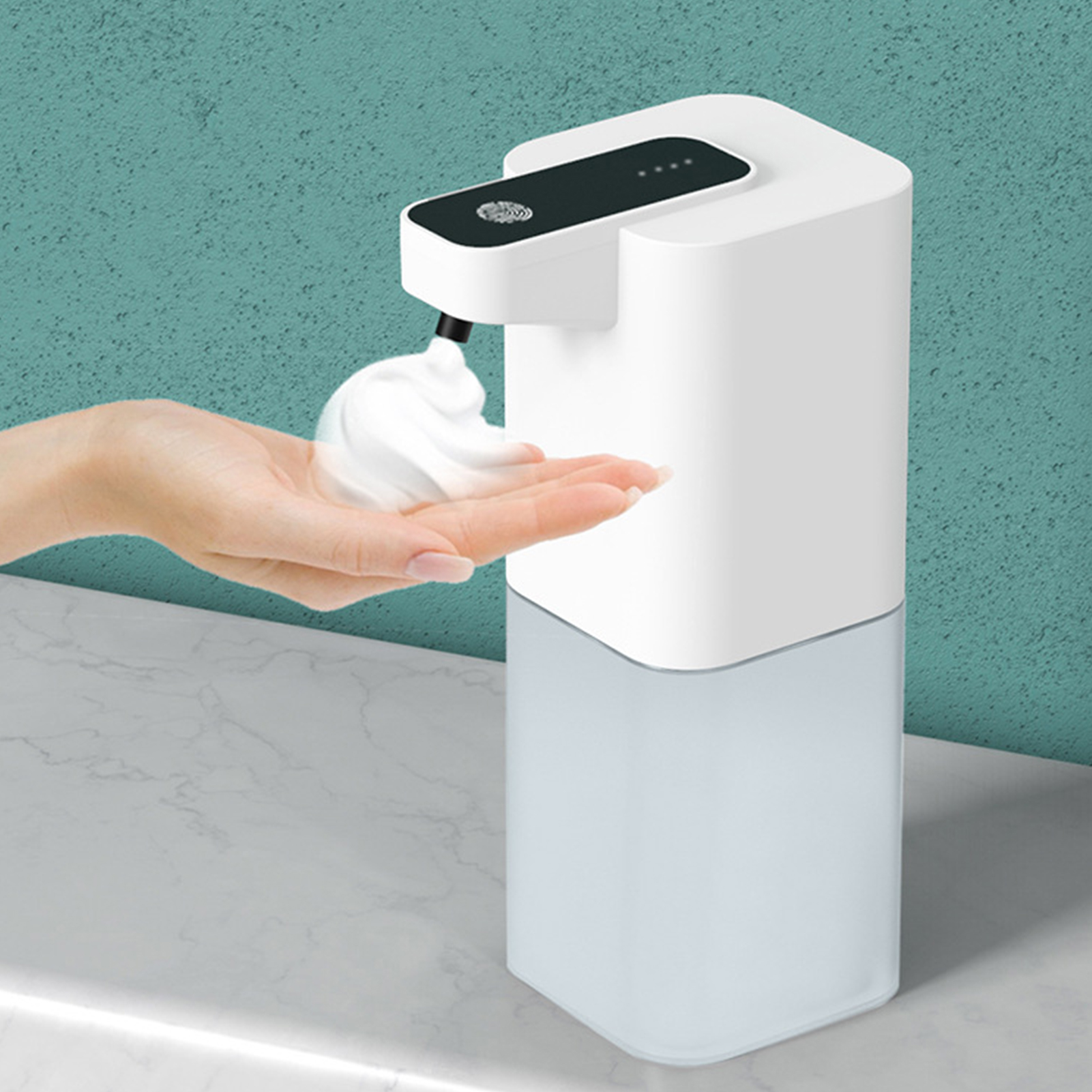 Automatischer Seifenspender Mit Sensor, Schaum-handdesinfektionsmittelspender, Intelligenter Seifenspender, Alkohol-sprühdesinfektionsmittel-sterilisator (schaumtyp)