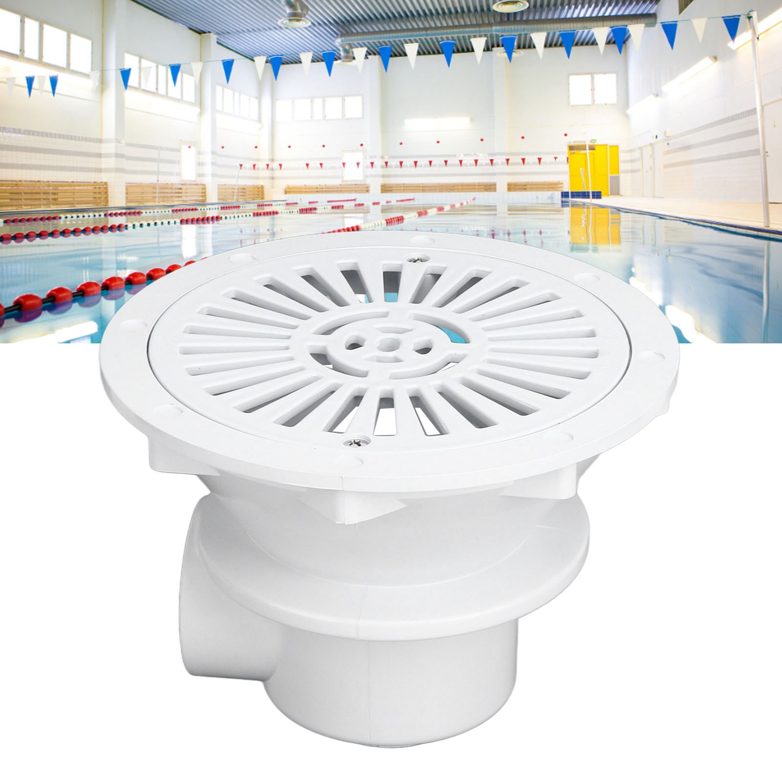 Sp-2850c Hauptrücklauf Für Künstliche Schwimmbecken, Beckenbodenablauf, G2-innengewinde-hauptbeckenablauf