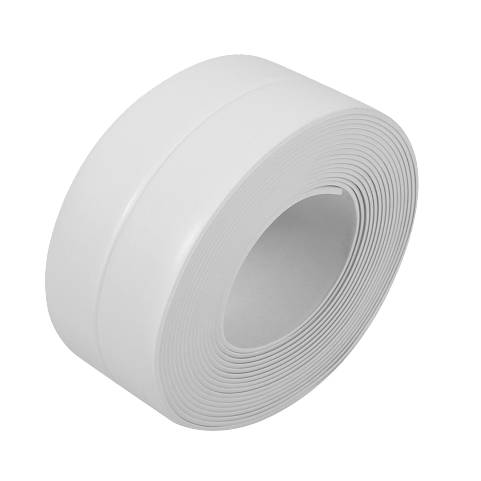 Selbstklebender Dichtungsstreifen Für Badewanne Und Wand, Spülbeckenrand, Küche (nr. 2 Weiß 38 Mm X 3,2 M)
