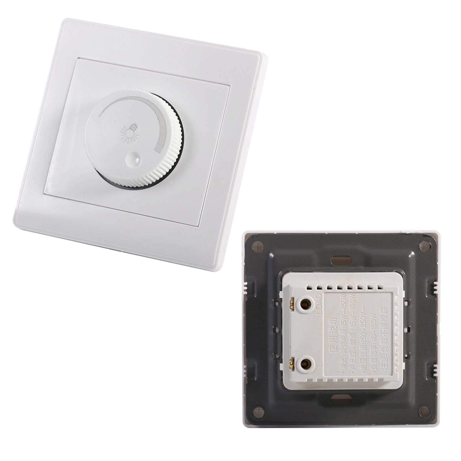 1 Stück – Praktischer, Drehbarer Wanddimmer Für Lampen – Neu