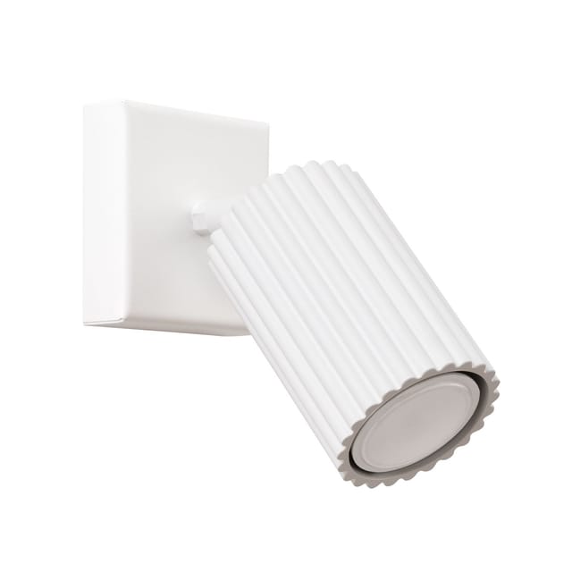 Wandspot Aluminium Gu10 Verstellbar Weiß Modern