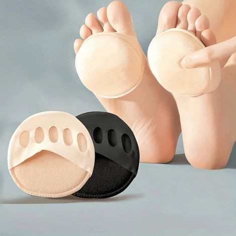 2 Paar Zehensohlen Für Damen, Geeignet Für High Heels, Halbkomfortable Einlegesohlen, Rutschfestes Fußpflege-accessoire, Ideal Für Den Sommer