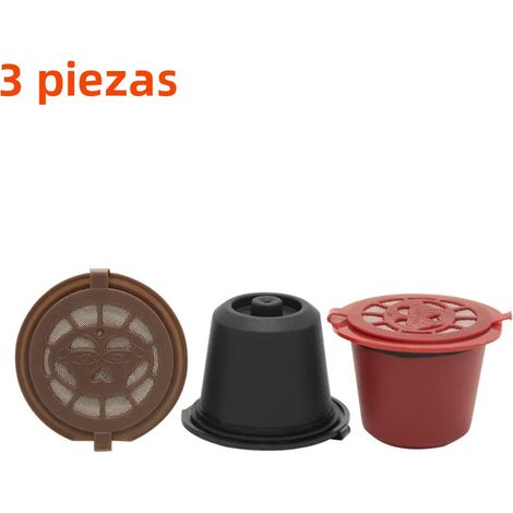 30-3 Wiederbefüllbare Filter Für Nespresso-kaffeemaschinen, Wiederverwendbare Kapseln Mit Löffel Und Bürste Für Kaffeepads