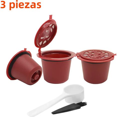 Nachfüllbare Filter, 30 Stück, Für Nespresso-kaffeemaschinen, Wiederverwendbare Kapseln Mit Löffel Und Bürste, Kaffeepads