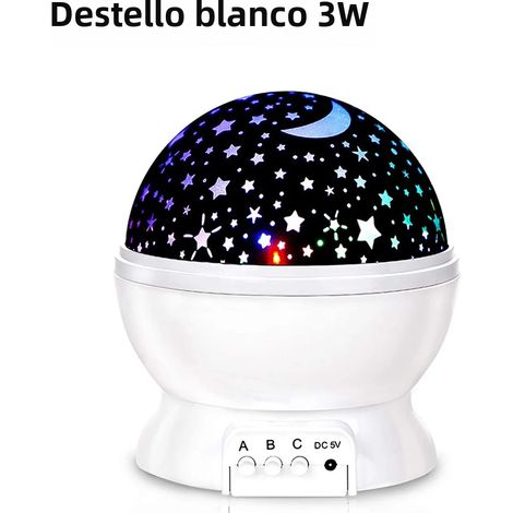 3-watt-sternenprojektor-nachtlicht Für Jungen Und Mädchen, Drehbare Led-wanddekoration, Tolles Geschenk Fürs Schlafzimmer
