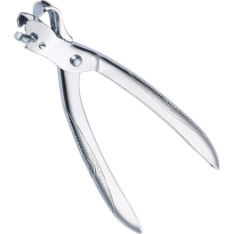 Dosenöffner Aus Verchromtem Stahl Mit Zangenartigem Design Für Schnelles Und Einfaches Öffnen.