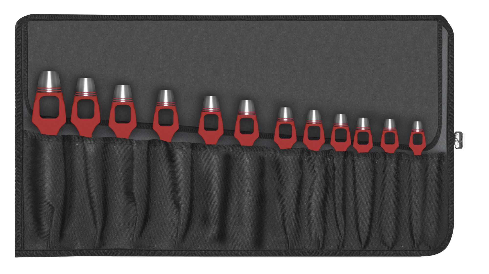 Paffrath 10-teiliges Lochstanzen-set, Größen 8 Bis 25 Mm, Form A.