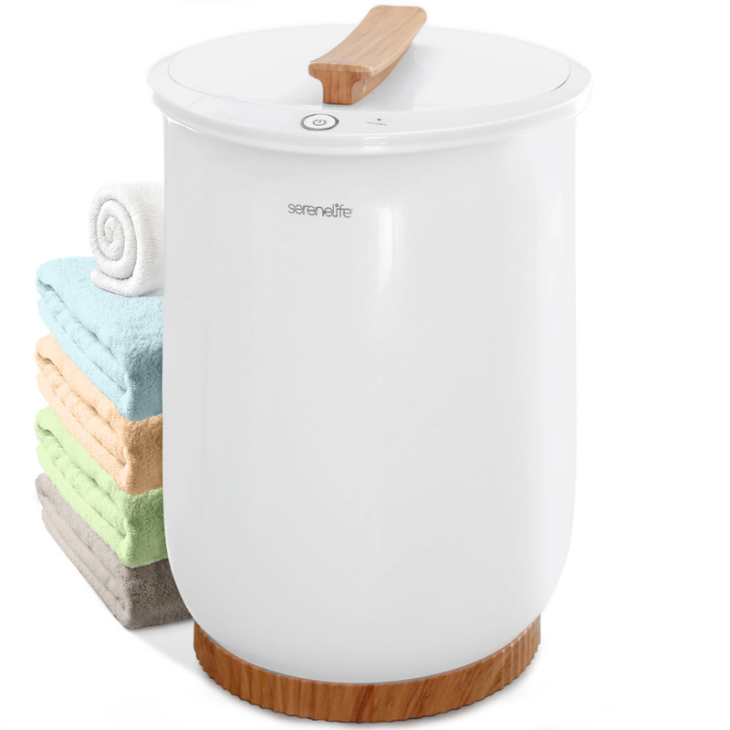 Serenelife Handtuchwärmer Eimer 20l, Elektrisch, 450w, Weiß