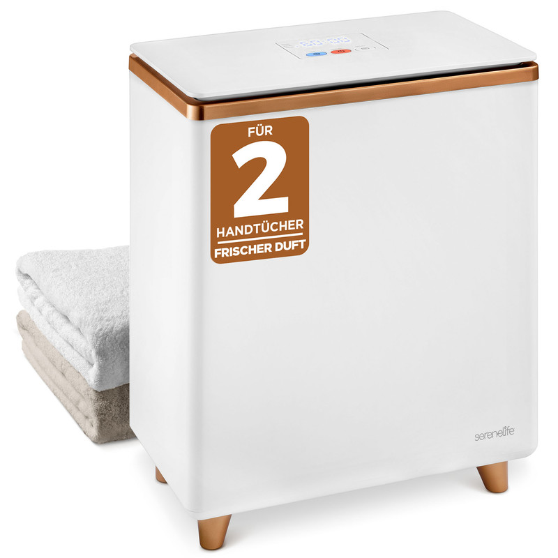 Serenelife Handtuchwärmer Eimer 20l, 450w, Roségold