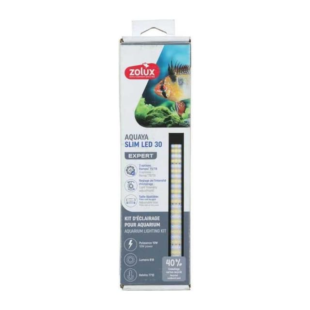 Zolux Led-beleuchtung Rampen Schwarz 30 Cm Aquarium