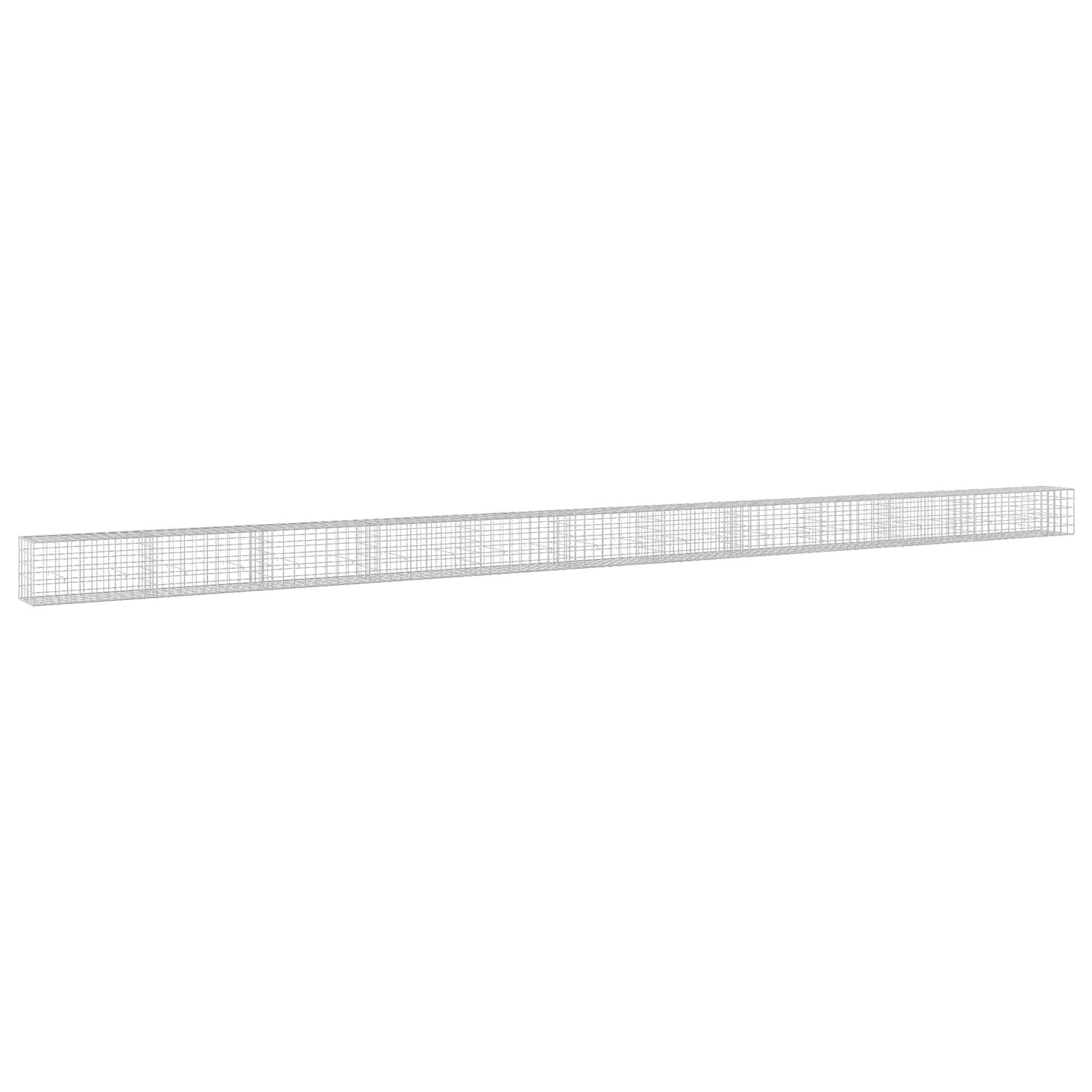 Gabione Mit 3,5 Mm Draht Und 10x10 Cm Maschen 1150x50x50 Cm Vidaxl
