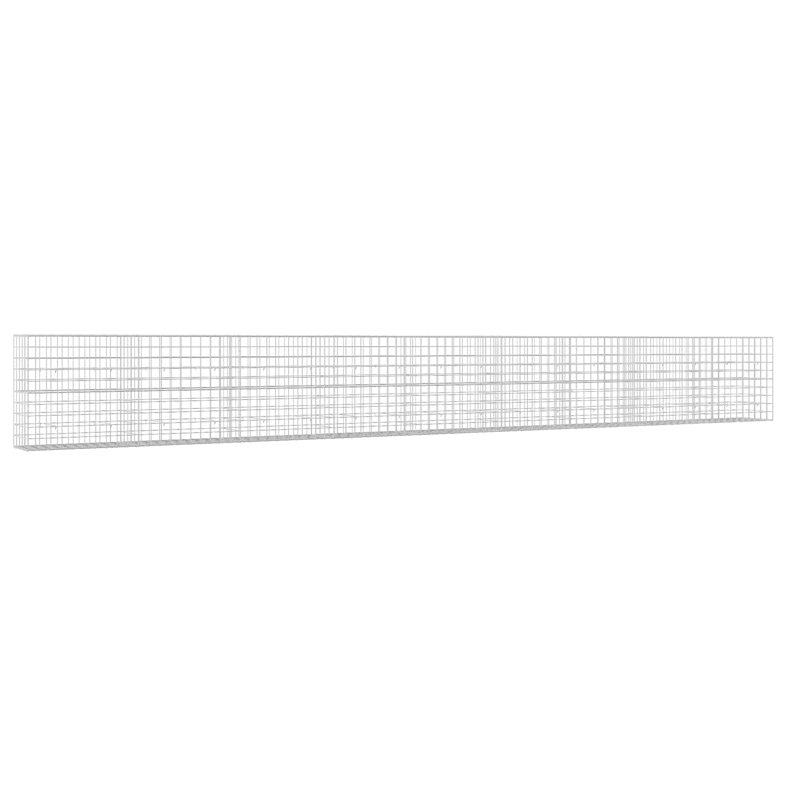 Gabione Mit 3,5 Mm Draht Und 10x10 Cm Maschen 900x50x100 Cm Vidaxl