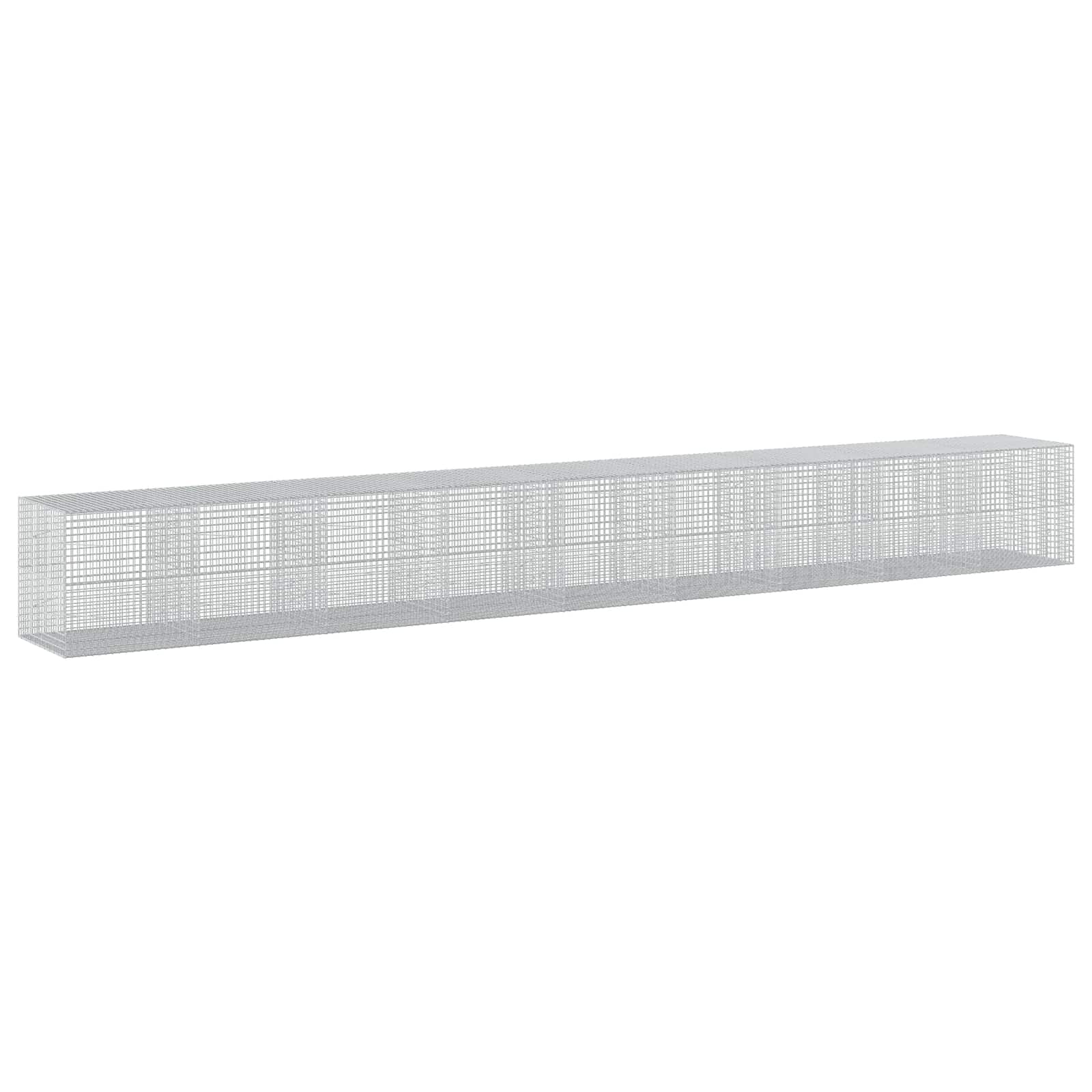 Gabione Mit 5 Mm Draht Und 5x5 Cm Maschen 900x100x100 Cm Vidaxl
