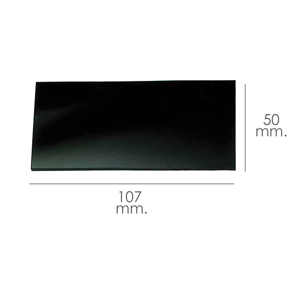 Dunkles Glas 107x50 Mm Typ Din11 Für Wolfpack Schweißbildschirm