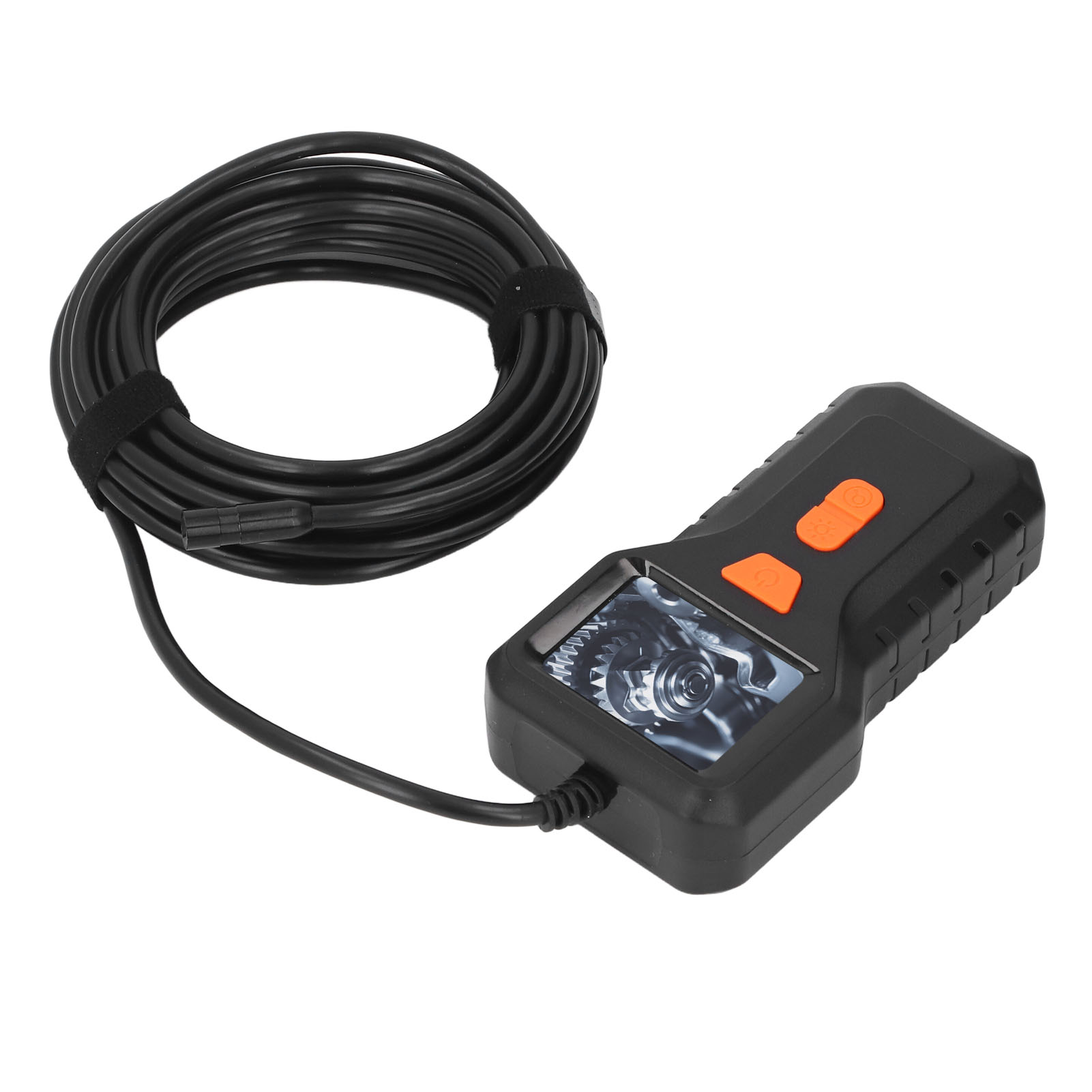 Tragbare Industrielle Inspektionskamera Mit 2-zoll-hd-bildschirm, 5 Meter Kabel Und 8-mm-objektiv. Digitale Schlangenkamera.