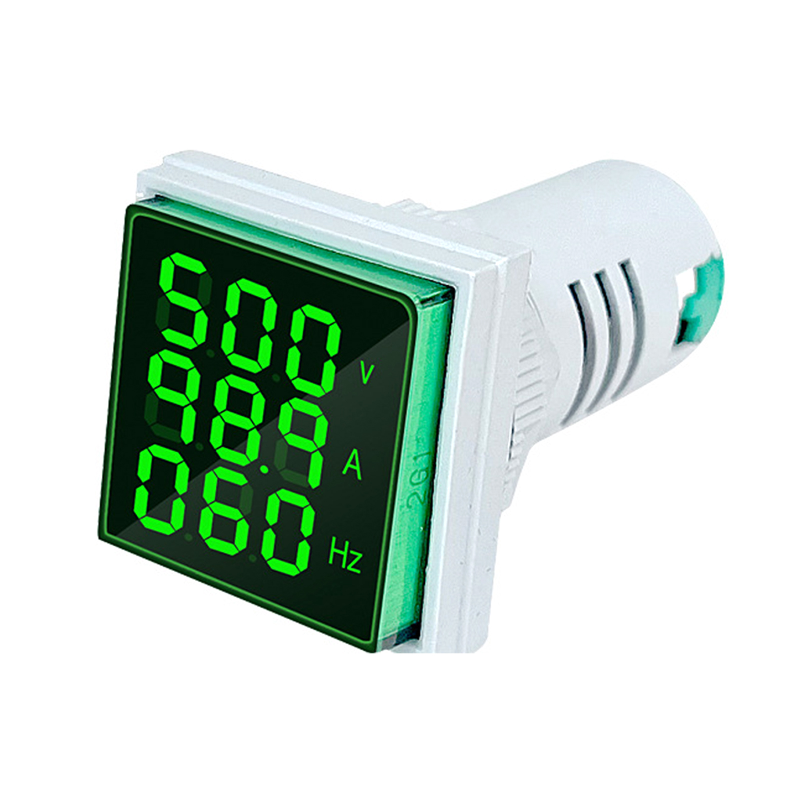 3-in-1-anzeige: Wechselstrom, -spannung Und -frequenz. 22 Mm Vierkantkopf. Multifunktionales Led-display. Technische Daten: Wechselstrom 60–500 V, 0–100 A, 20–75 Hz.