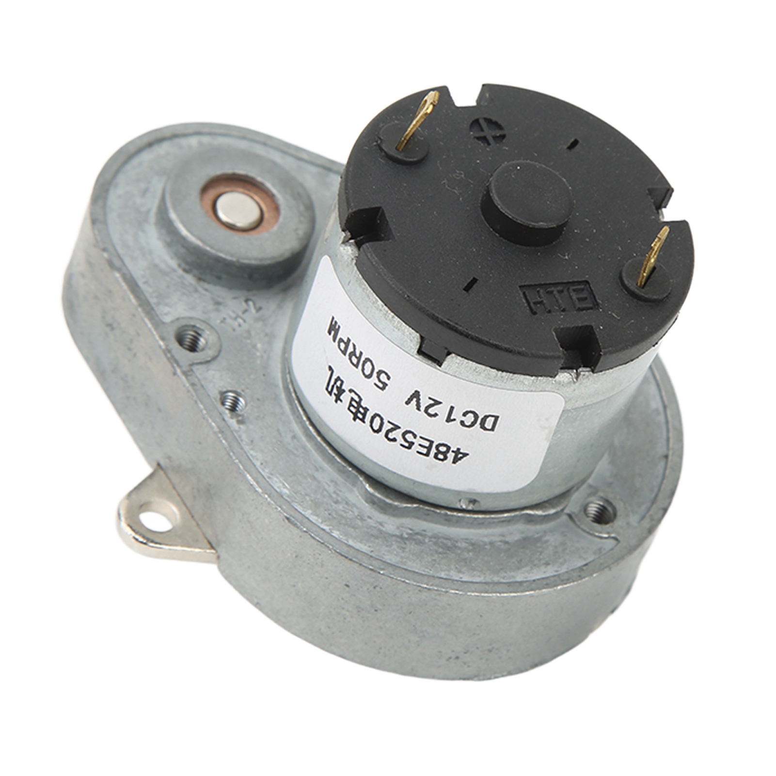 Gleichstrom-getriebemotor, Aluminiumgehäuse, Messingwicklung, Hohe Leitfähigkeit, Schneckengetriebe, 12 V Dc, 50 U/min
