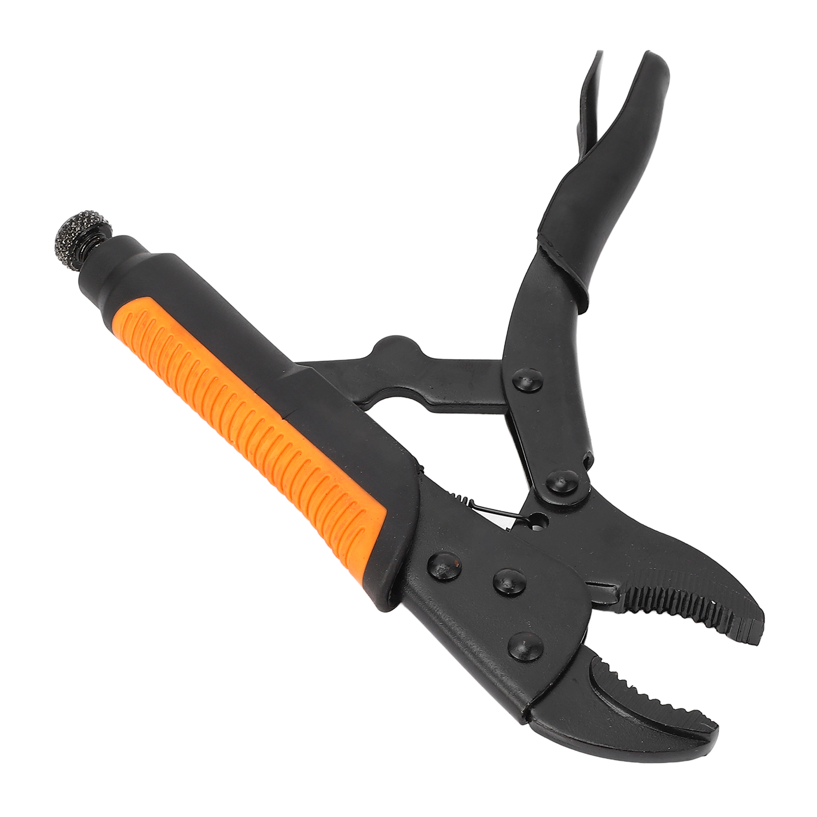 Feststellzange Aus Kohlenstoffstahl Mit Gebogenen Backen, Verstellbarer Schraubenschlüssel, Spannwerkzeug Für Die Holzbearbeitung, 25 Cm (10 Zoll)