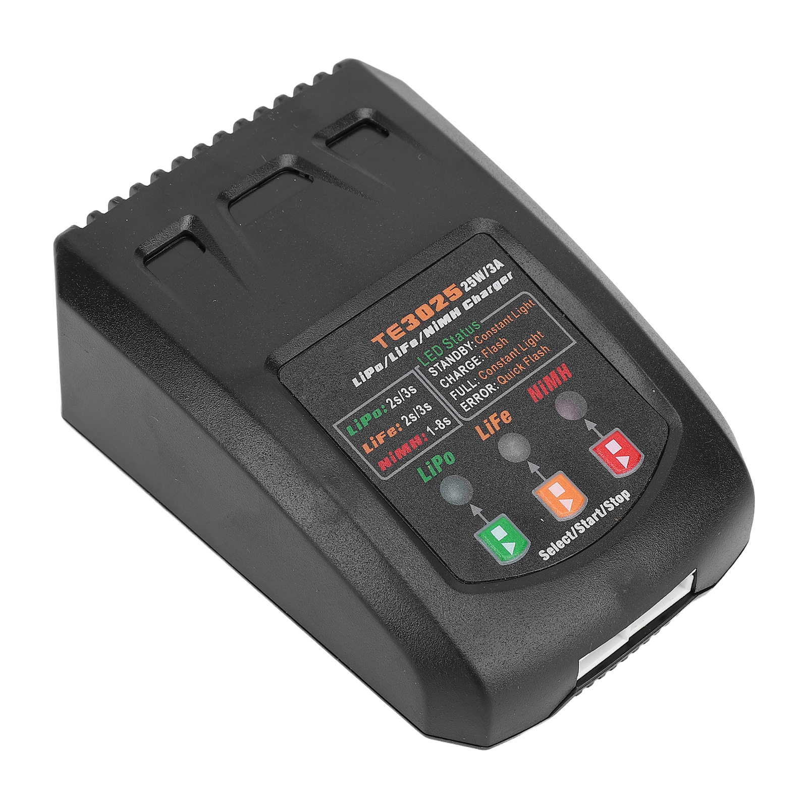 Ladegerät/balancer Für 2s/3s Lipe/1-8s Nimh Lithium-polymer-akkus, 25w Smart Charge Für Rc-autos Und -flugzeuge (eu-stecker).
