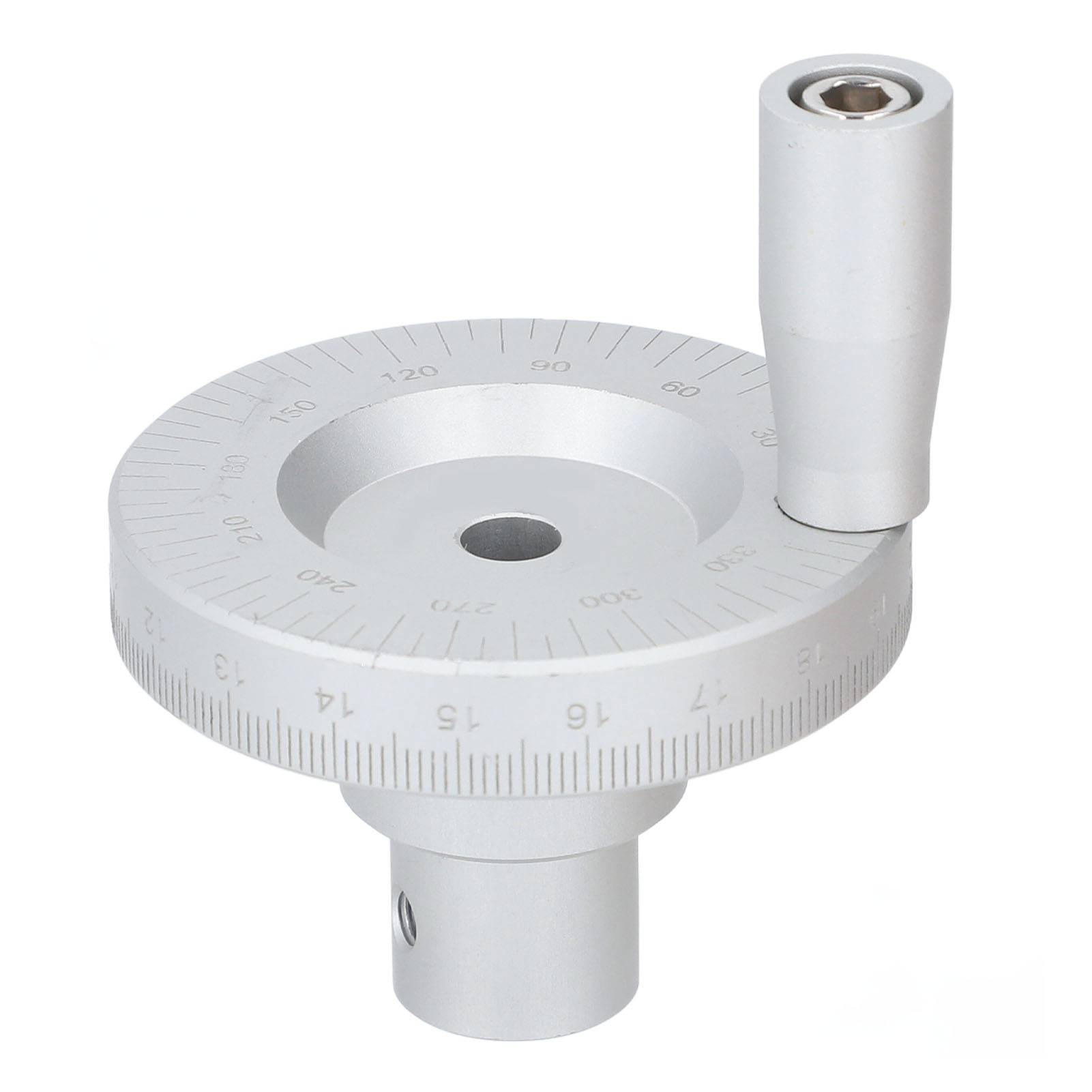 Drehbankhandrad Mit 8 Mm Innendurchmesser, Hochpräzises Ersatzhandrad Aus Aluminiumlegierung Für Die Gleitführungsschiene Des Drehtisches