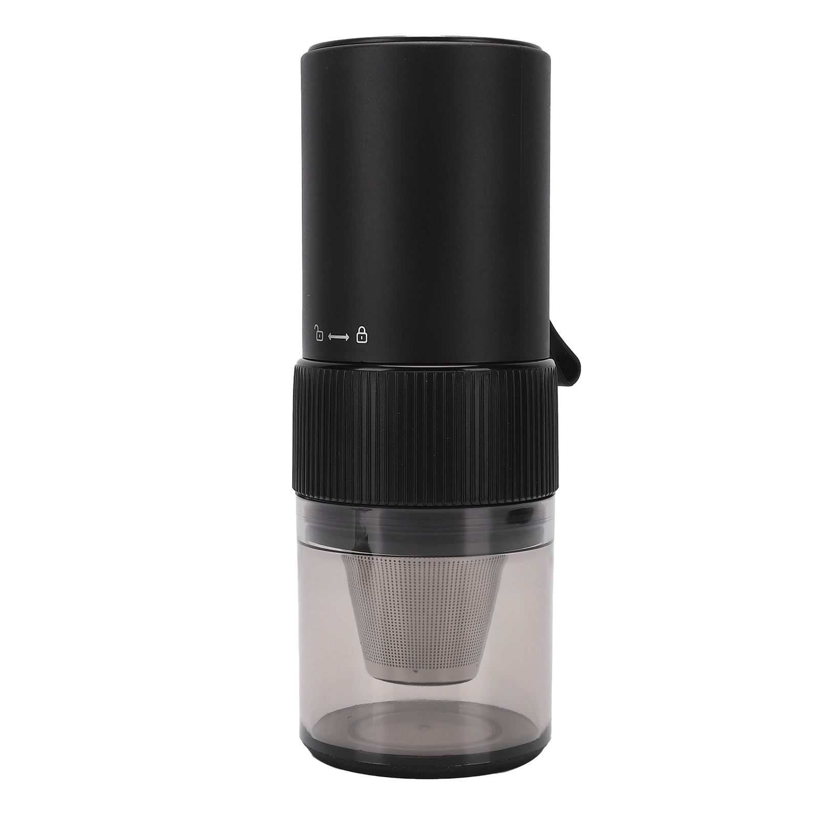 Tragbare Elektrische Kaffeemühle Mit Griff, Usb-aufladbar, Automatische Abschaltung, Leise Und Einstellbar, Kleine Kaffeebohnenmühle, Ideal Für Zuhause, Camping Und Reisen.