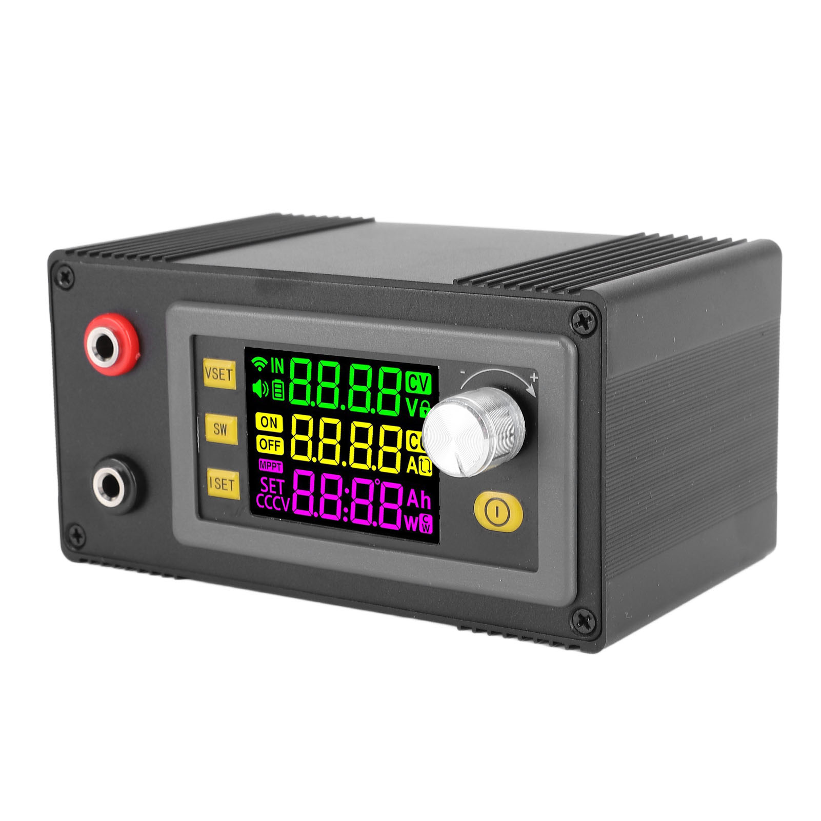 Geregeltes Gleichstromnetzteil, Digitalanzeige, Kompakt, 12-72 V Eingang, 65 V 6 A Ausgang, Einstellbare Spannung.