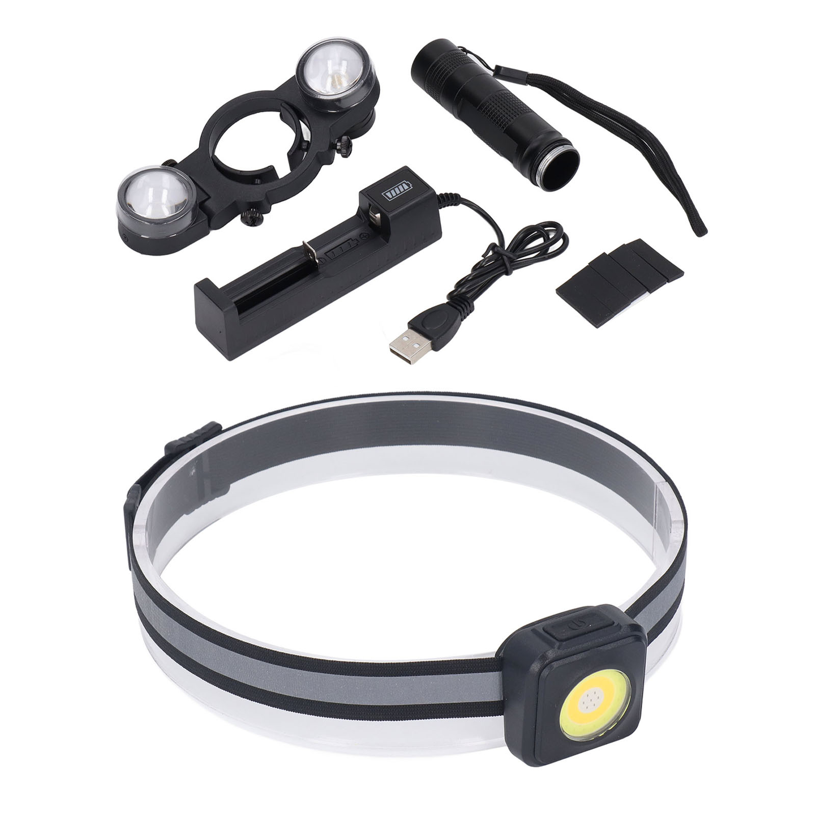 Lackierpistolen-beleuchtungsset Mit Verstellbarer Led-sprühdüse Und Einbaustrahlern Für Die Autolackierung
