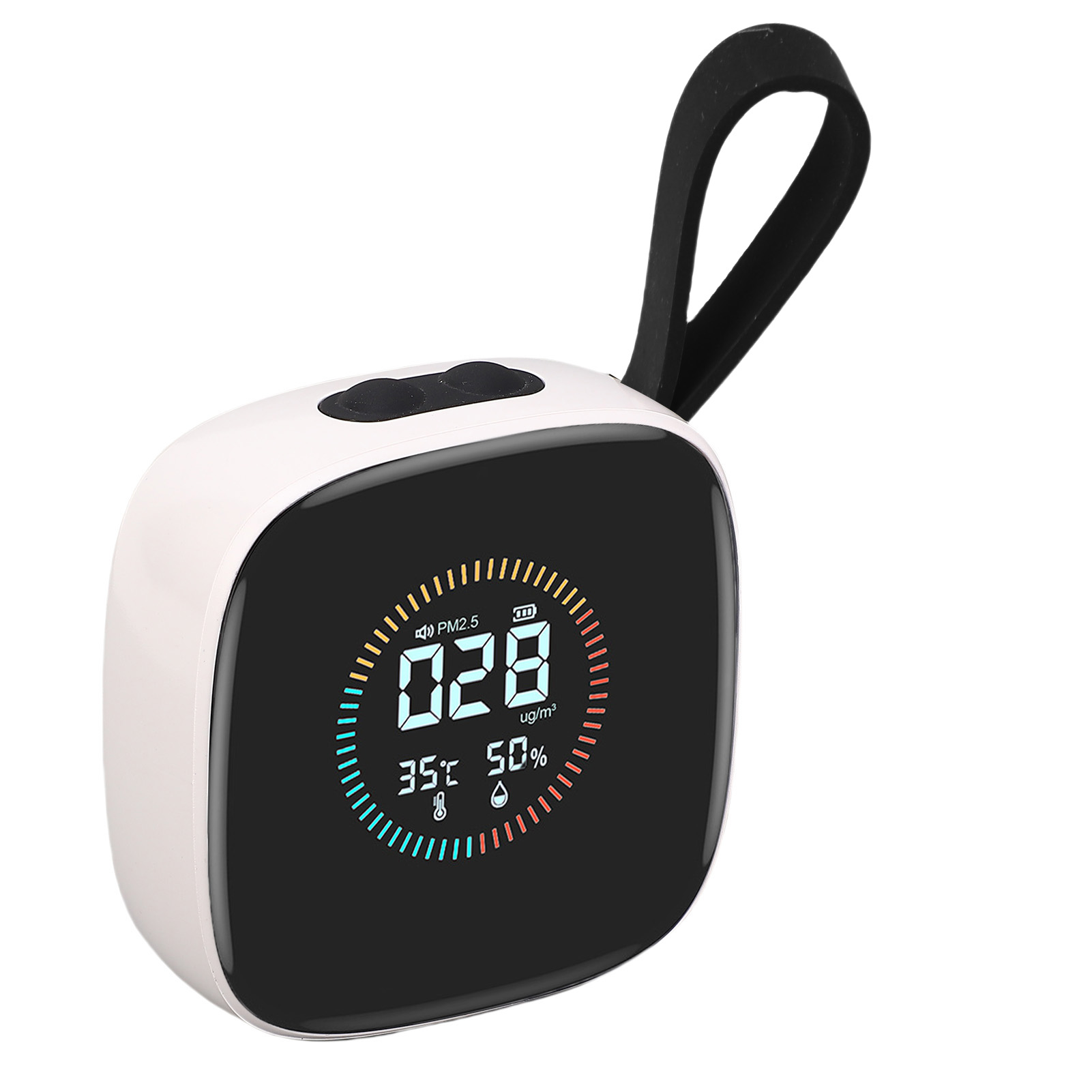 Pm2,5-luftqualitätsmessgerät, Temperatur-, Feuchtigkeits- Und Lcd-anzeige, Für Zuhause, Hotel Oder Büro