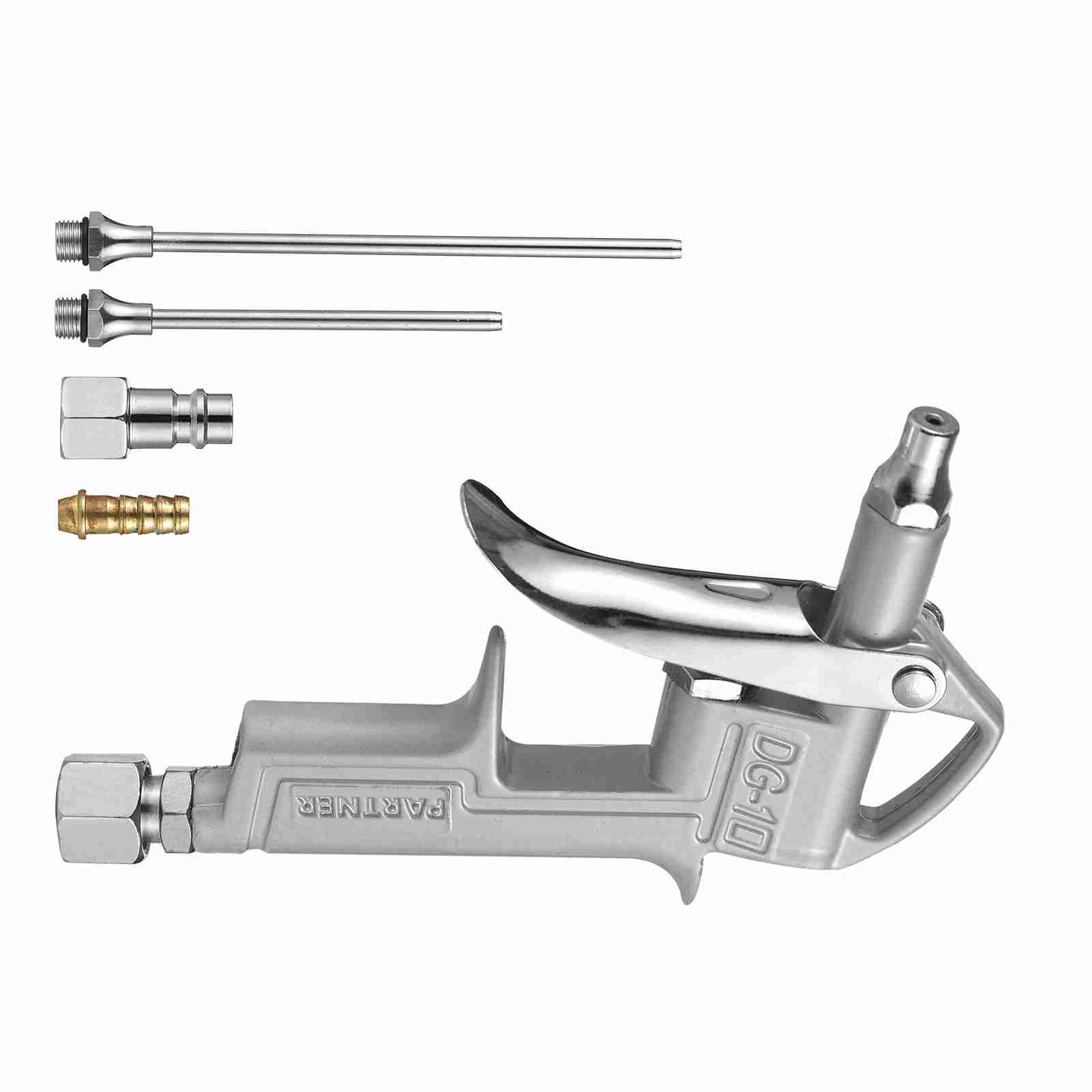 Mini-druckluftpistole, Pneumatischer Staubbläser, Luftspritzpistole, Luftgebläse Zur Reinigung Von Automotoren, Mit 2 Ersatzdüsen