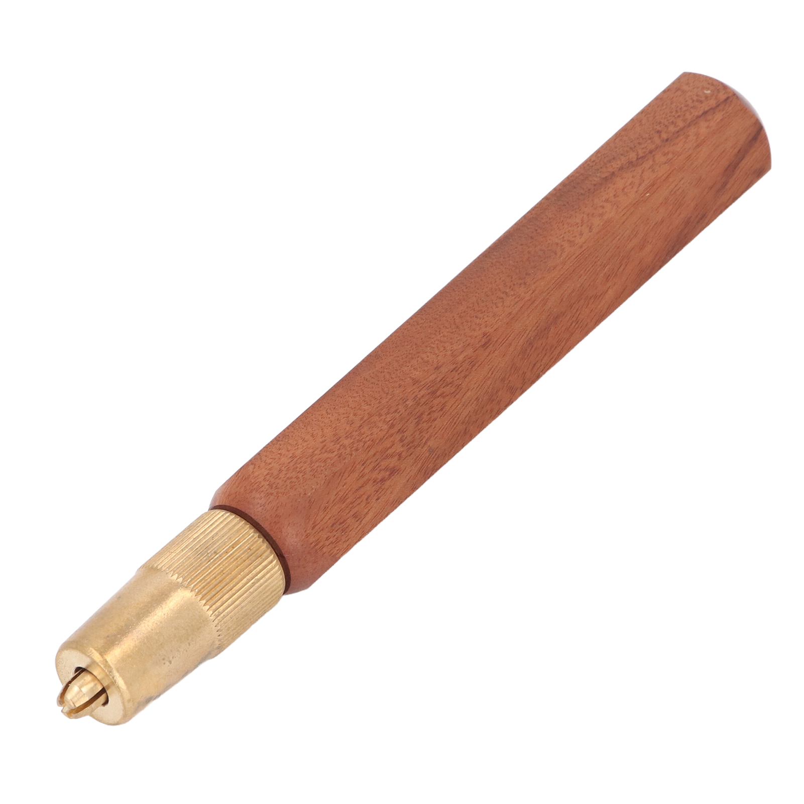 Sechseckiger Handsägegriff Aus Säurehaltigem Astholz Und Messing Für Mini-metallsägen, Ideal Für Holzarbeiten.